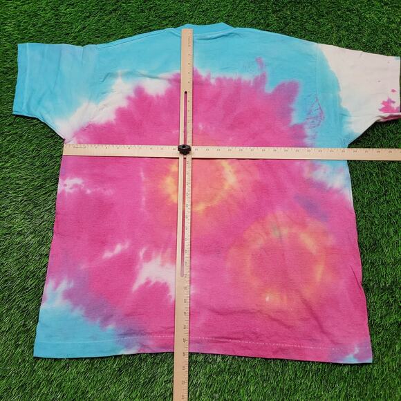 Vintage 90s Tie-Dye T-Shirt Mens XXL Single Stitch USA Made Hippie - Picture 6 of 10